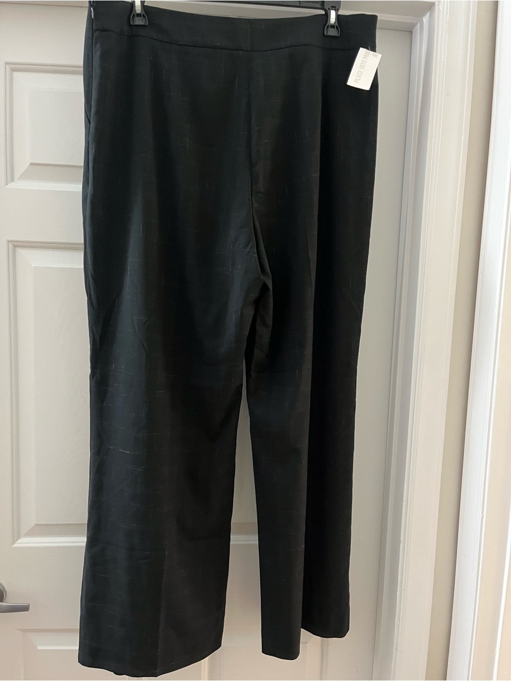 Alex Marie Gray Pinstripe Pants - Picture 2 of 6